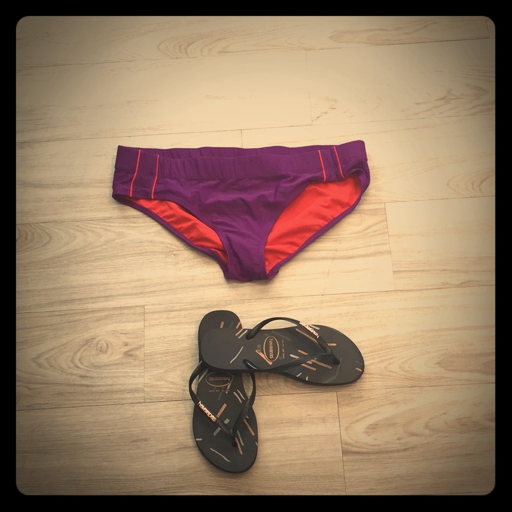 NWOT Old Navy Purple Bikini Bottoms